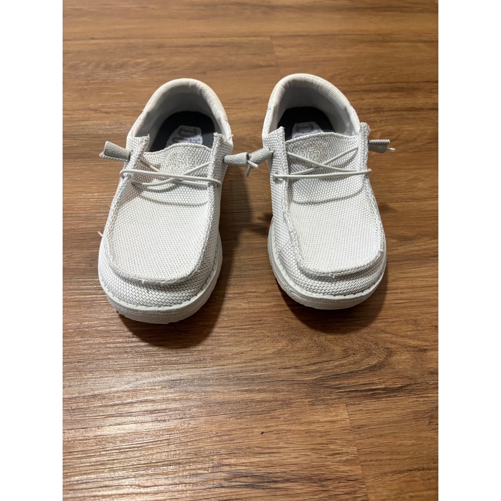Hey Dude Wendy Funk Mono Grey Women 7 Slip On Loafers Moccasins 40065-030 - Picture 5 of 7